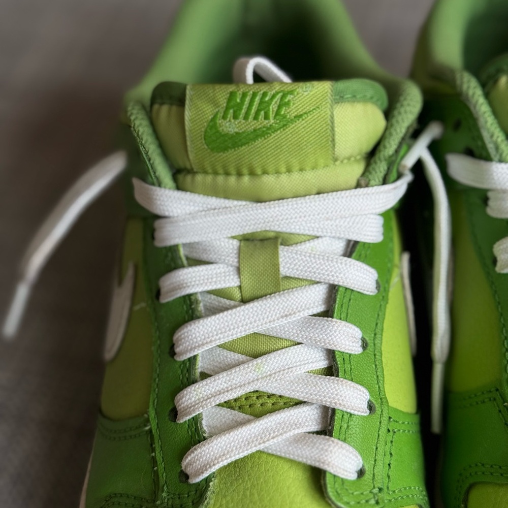 Nike Dunk Low Retro “Apple Green / White” (aka “Reverse Brazil”)